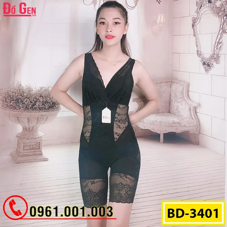 Bộ Đồ Lót Định Hình - Đồ Gen Định Hình Bikini Cao Cấp (Cod: BD-3401)