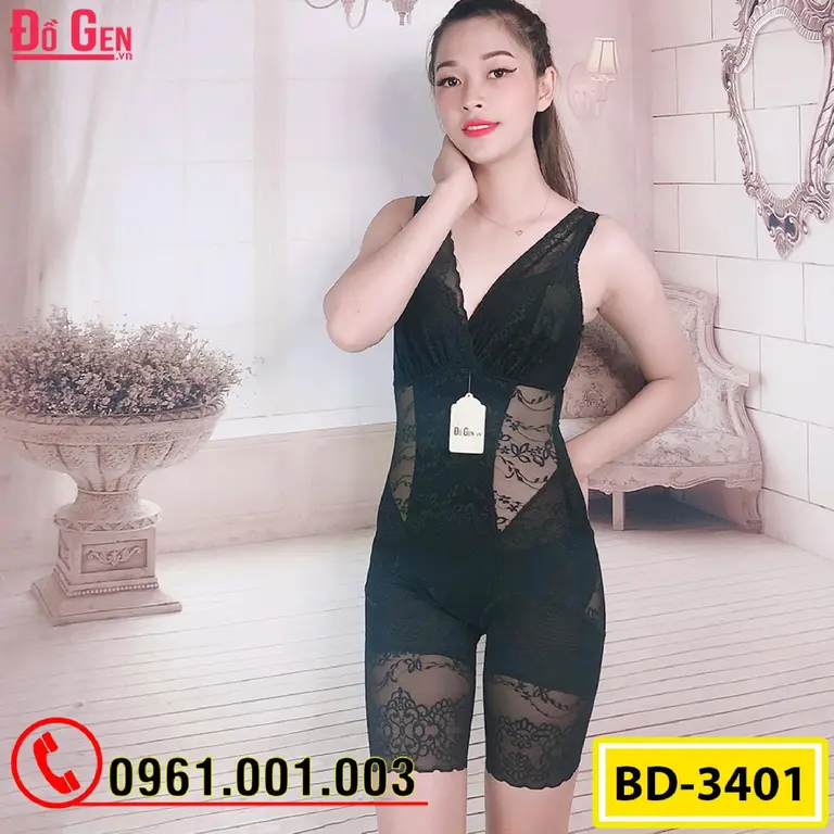 Bộ Đồ Lót Định Hình - Đồ Gen Định Hình Bikini Cao Cấp (Cod: BD-3401)