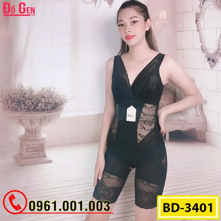 Bộ Đồ Lót Định Hình - Đồ Gen Định Hình Bikini Cao Cấp (Cod: BD-3401)