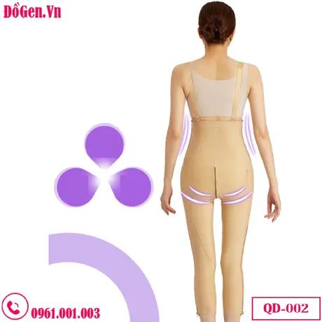 Quần Gen Nịt Bụng Đùi Sau Phẫu Thuật Hút Mỡ Bụng và Đùi