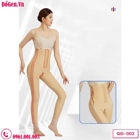 Quần Gen Nịt Bụng Đùi Sau Phẫu Thuật Hút Mỡ Bụng và Đùi