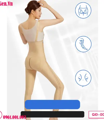 Quần Gen Nịt Bụng Đùi Sau Phẫu Thuật Hút Mỡ Bụng và Đùi