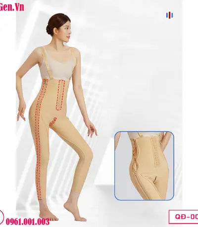 Quần Gen Nịt Bụng Đùi Sau Phẫu Thuật Hút Mỡ Bụng và Đùi