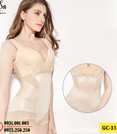Đồ Lót Gen Định Hình - Quần Áo Gen Định Hình Nâng Mông Ngực Nhỏ Eo (Cod: GC-3154)