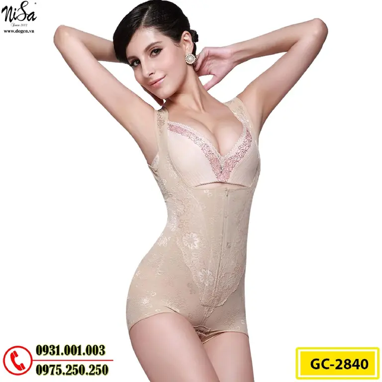 Đồ Lót Gen Định Hình Cao Cấp Nâng Mông, Thu Nhỏ Vòng Eo (Cod: GC-2840)