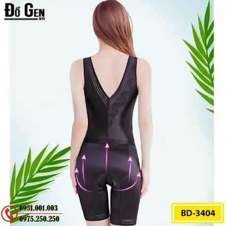 Bộ Đồ Gen Định Hình Toàn Thân Cao Cấp Có Đùi (Cod: BD-3404)