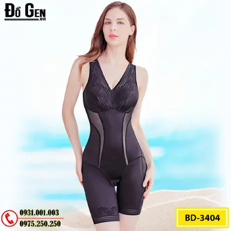 Bộ Đồ Gen Định Hình Toàn Thân Cao Cấp Có Đùi (Cod: BD-3404)