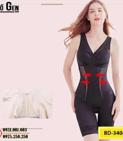 Bộ Đồ Gen Định Hình Toàn Thân Cao Cấp Có Đùi (Cod: BD-3404)