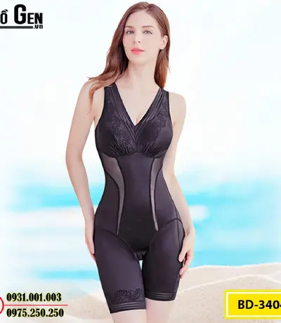 Bộ Đồ Gen Định Hình Toàn Thân Cao Cấp Có Đùi (Cod: BD-3404)