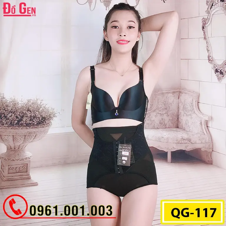 Quần Lót Gen Định Hình - Gen Nịt Bụng Thu Nhỏ Eo (Cod: QG-117)