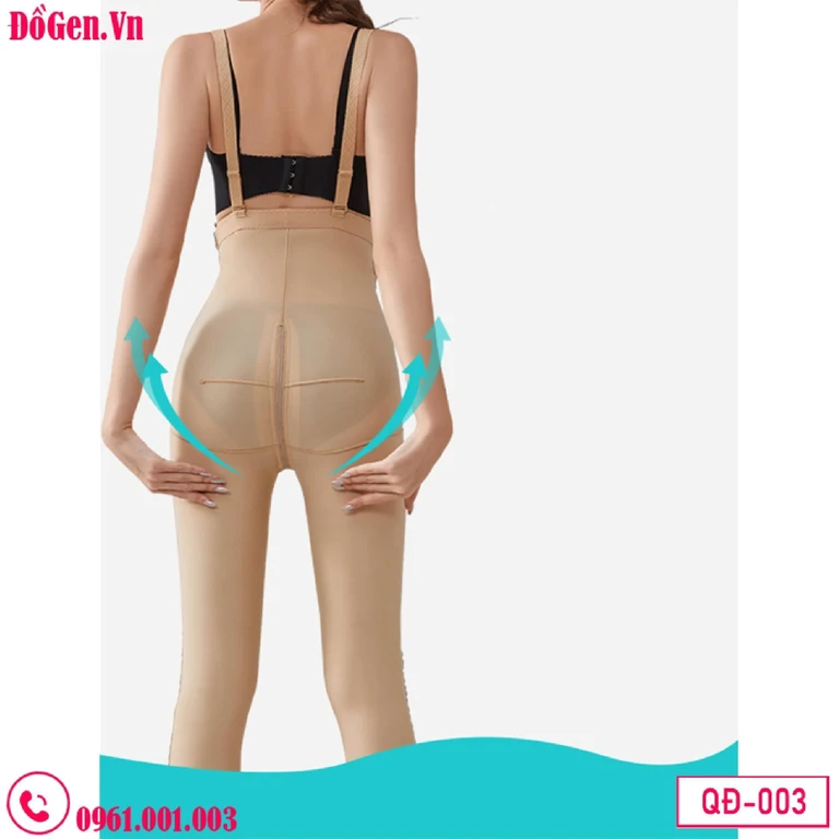 Quần Gen Định Hình Nịt Bụng Và Đùi Thu Nhỏ Eo Sau Hút Mỡ
