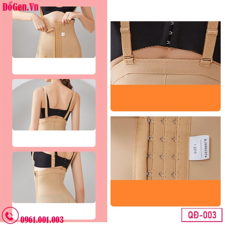 Quần Gen Nịt Bụng Đùi Sau Phẫu Thuật Hút Mỡ Bụng và Đùi QĐ-003