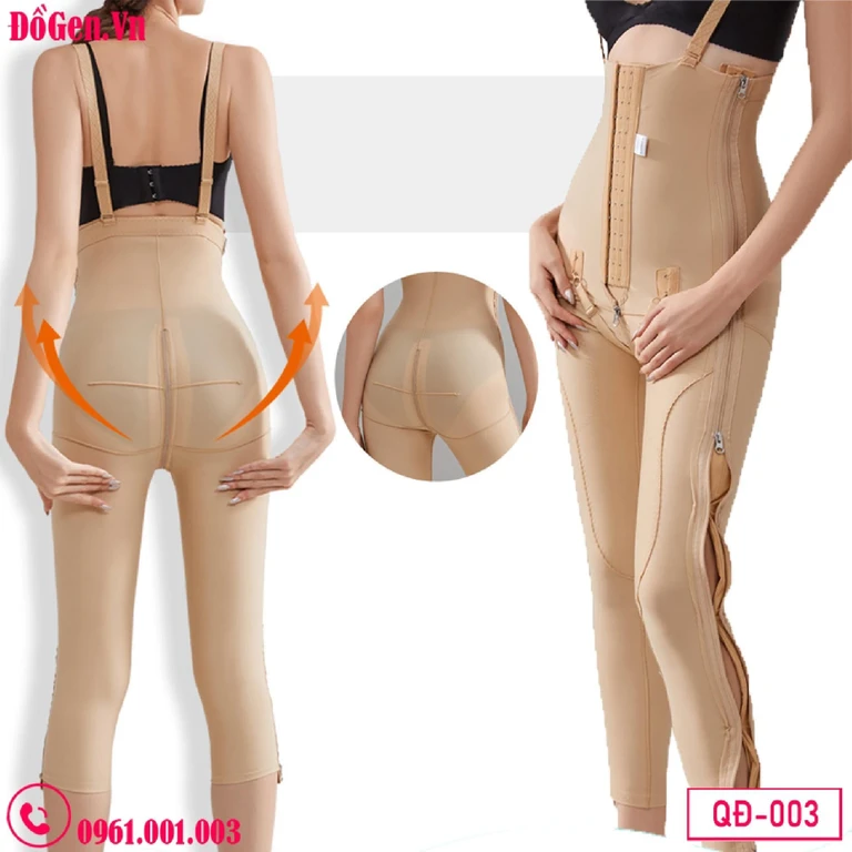 Quần Gen Định Hình Nịt Bụng Và Đùi Thu Nhỏ Eo Sau Hút Mỡ