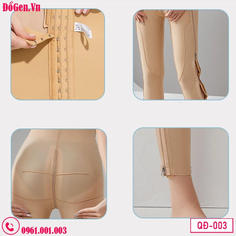 Quần Gen Định Hình Nịt Bụng Và Đùi Thu Nhỏ Eo Sau Hút Mỡ