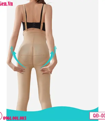 Quần Gen Định Hình Nịt Bụng Và Đùi Thu Nhỏ Eo Sau Hút Mỡ