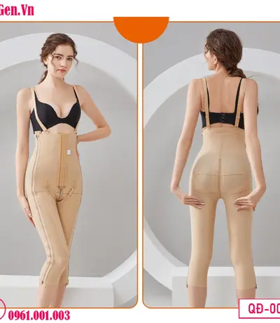 Quần Gen Định Hình Nịt Bụng Và Đùi Thu Nhỏ Eo Sau Hút Mỡ