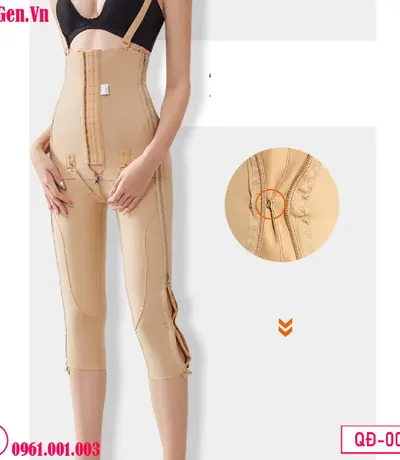 Quần Gen Định Hình Nịt Bụng Và Đùi Thu Nhỏ Eo Sau Hút Mỡ