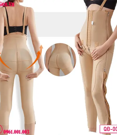 Quần Gen Định Hình Nịt Bụng Và Đùi Thu Nhỏ Eo Sau Hút Mỡ