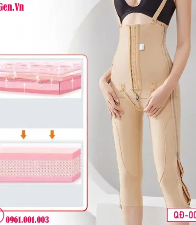 Quần Gen Định Hình Nịt Bụng Và Đùi Thu Nhỏ Eo Sau Hút Mỡ