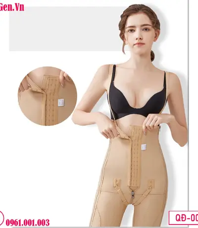 Quần Gen Định Hình Nịt Bụng Và Đùi Thu Nhỏ Eo Sau Hút Mỡ