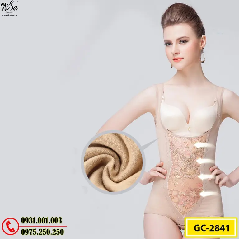 Đồ Gen Định Hình - Đồ Lót Định Hình Liền Thân Thu Gọn Eo (GC-2841)