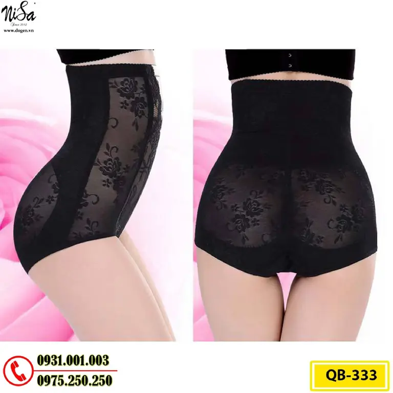 Quần Gen Lót Định Hình Chống Cuộn Cao Cấp Hỗ Trợ Giảm Cân (Cod: QB-333)