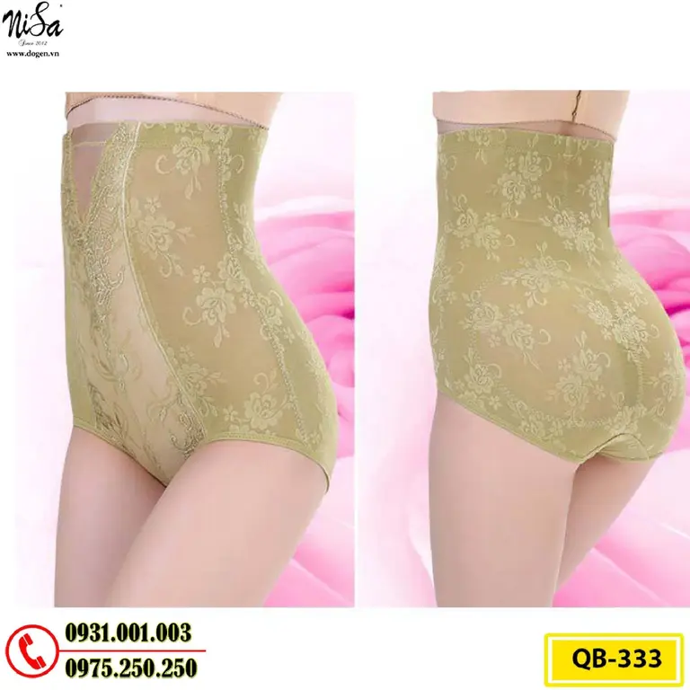 Quần Gen Lót Định Hình Chống Cuộn Cao Cấp Hỗ Trợ Giảm Cân (Cod: QB-333)