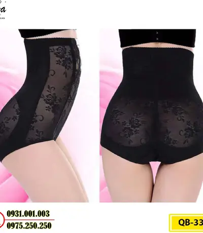 Quần Gen Lót Định Hình Chống Cuộn Cao Cấp Hỗ Trợ Giảm Cân (Cod: QB-333)