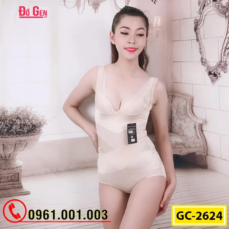 Đồ Lót Gen Định Hình - Gen Nịt Bụng Khoe Đường Cong Thon Gọn (Cod: GC-2624)