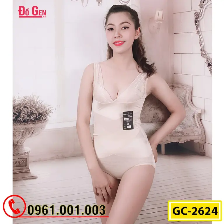Đồ Lót Gen Định Hình - Gen Nịt Bụng Khoe Đường Cong Thon Gọn (Cod: GC-2624)