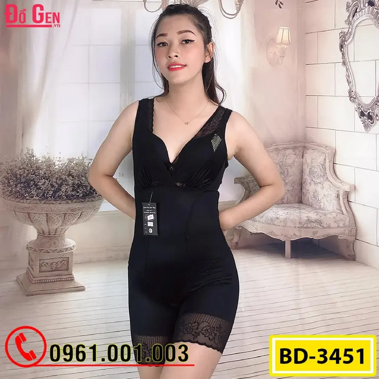 Đồ Gen Định Hình - Gen Nịt Bụng Liền Thân Cao Cấp (Cod: BD-3451)