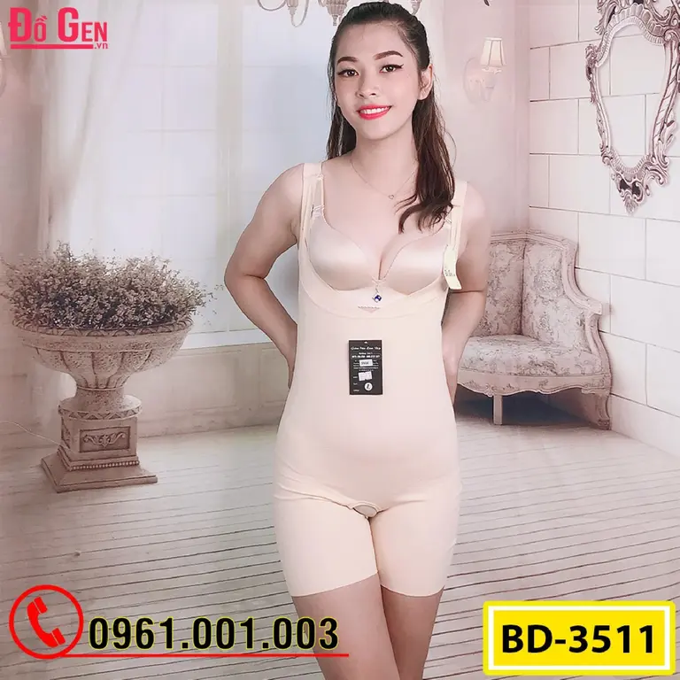 Bộ Đồ Gen Định Hình - Đồ Lót Định Hình Thu Gọn Vòng Eo (Cod: BD-3511)