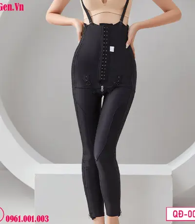 Quần Gen Nịt Bụng Đùi Sau Phẫu Thuật Hút Mỡ Bụng và Đùi QĐ-003
