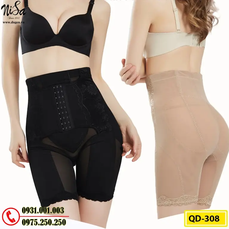Quần Gen Định Hình - Quần Lót Gen Định Hình Nâng Mông, Thu Nhỏ Eo (Cod: QD-308)