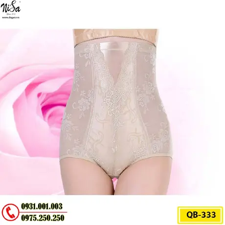 Quần Lót Gen Nịt Bụng Chống Cuộn Định Hình Vòng Eo (Cod: QB-333)