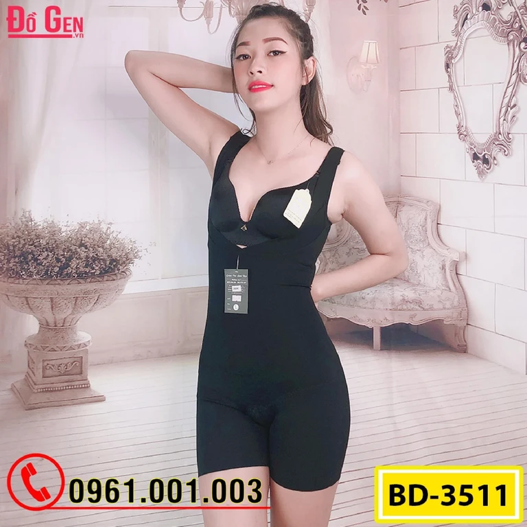 Bộ Đồ Lót Gen Định Hình - Gen Nịt Bụng Thu Gọn Vòng Eo (Cod: BD-3511)