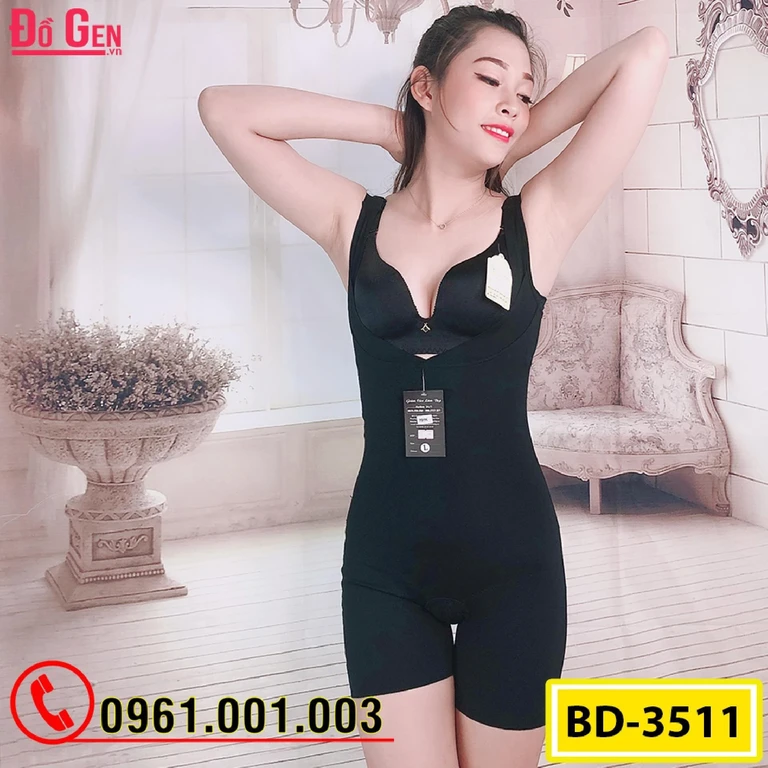 Bộ Đồ Lót Gen Định Hình - Gen Nịt Bụng Thu Gọn Vòng Eo (Cod: BD-3511)