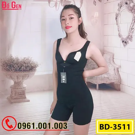 Bộ Đồ Lót Gen Định Hình - Gen Nịt Bụng Thu Gọn Vòng Eo (Cod: BD-3511)