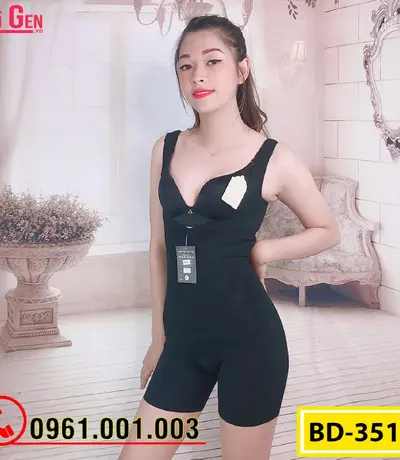 Bộ Đồ Lót Gen Định Hình - Gen Nịt Bụng Thu Gọn Vòng Eo (Cod: BD-3511)
