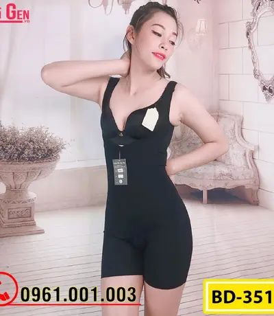 Bộ Đồ Lót Gen Định Hình - Gen Nịt Bụng Thu Gọn Vòng Eo (Cod: BD-3511)