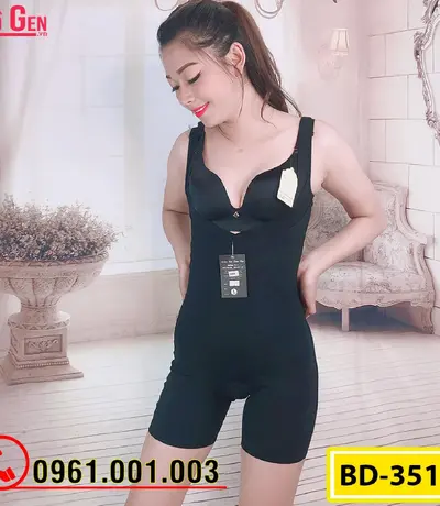 Bộ Đồ Lót Gen Định Hình - Gen Nịt Bụng Thu Gọn Vòng Eo (Cod: BD-3511)