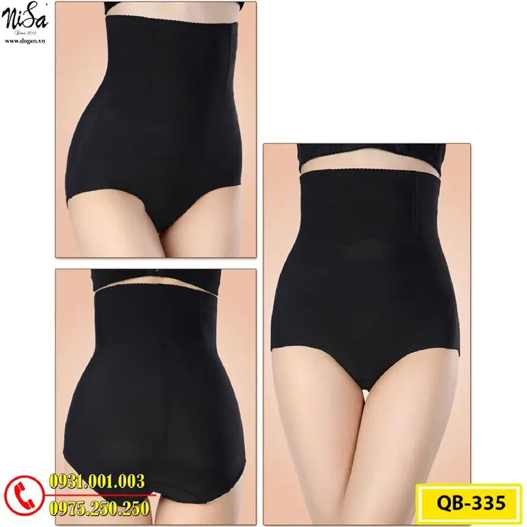 Quần Gen Định Hình - Quần Lót Gen Định Hình Nâng Mông Thu Nhỏ Eo (Cod: QB-335)