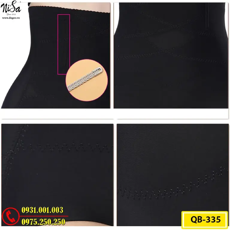 Quần Gen Định Hình - Quần Lót Gen Định Hình Nâng Mông Thu Nhỏ Eo (Cod: QB-335)