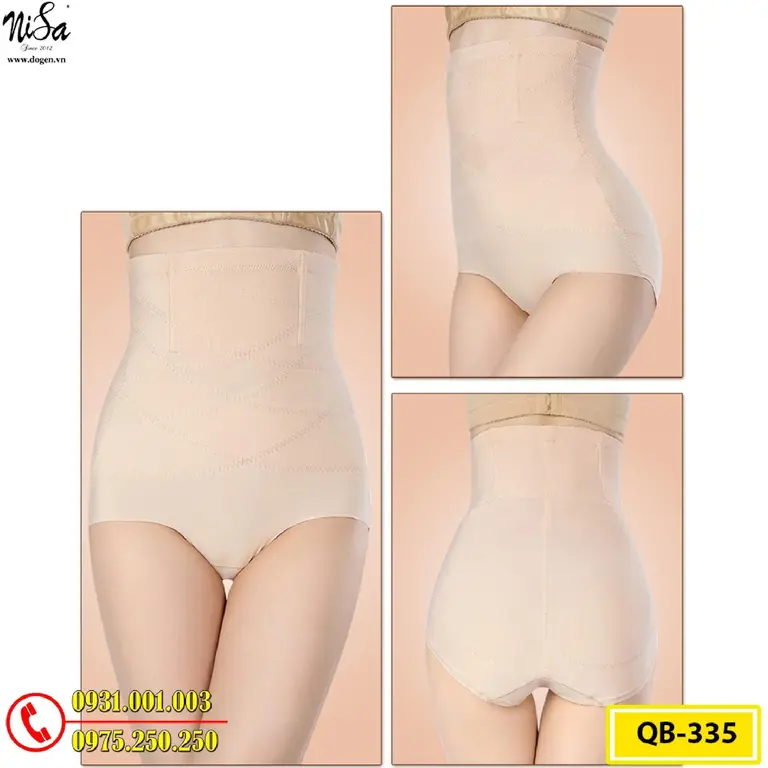 Quần Gen Định Hình - Quần Lót Gen Định Hình Nâng Mông Thu Nhỏ Eo (Cod: QB-335)