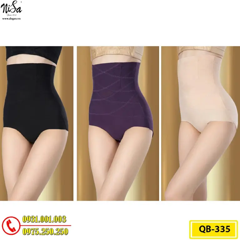 Quần Gen Định Hình - Quần Lót Gen Định Hình Nâng Mông Thu Nhỏ Eo (Cod: QB-335)