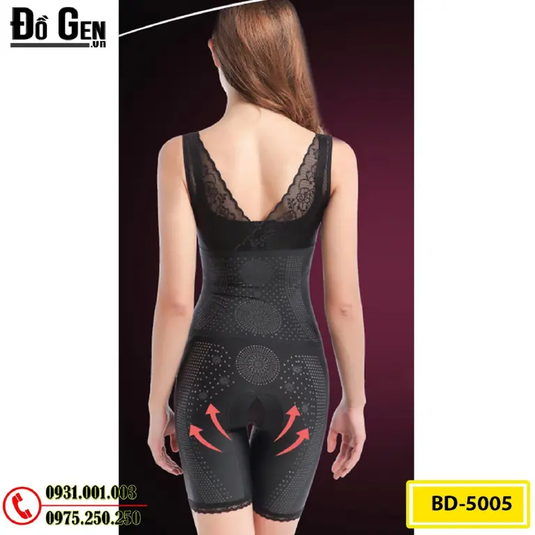 Bộ Đồ Lót Định Hình - Đồ Lót Gen Định Hình Thu Nhỏ Vòng Eo (Cod: BD-5005)