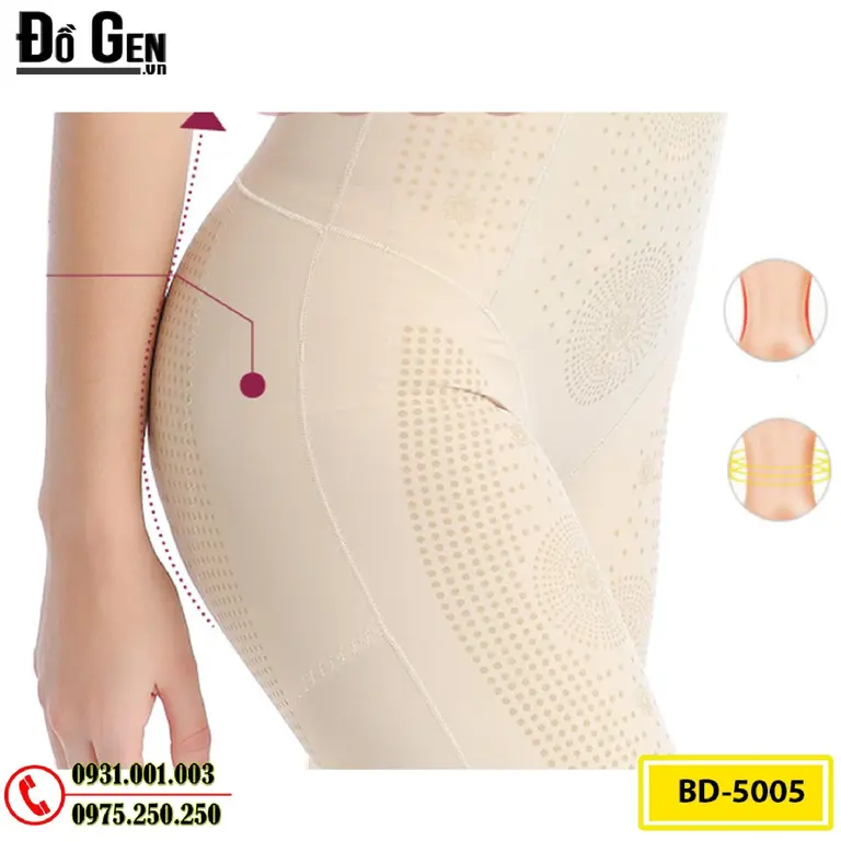 Bộ Đồ Lót Định Hình - Đồ Lót Gen Định Hình Thu Nhỏ Vòng Eo (Cod: BD-5005)