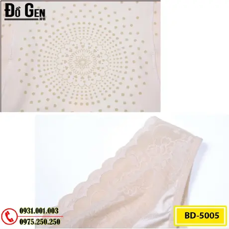Bộ Đồ Lót Định Hình - Đồ Lót Gen Định Hình Thu Nhỏ Vòng Eo (Cod: BD-5005)
