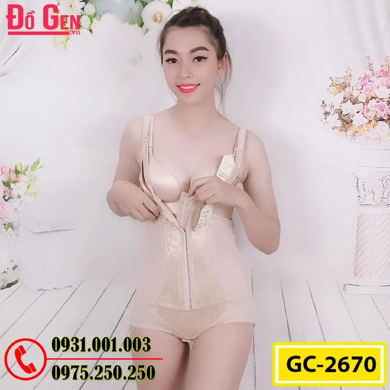 Đồ Gen Định Hình - Gen Nịt Bụng Liền Thân Cao Cấp (Cod: GC-2670)