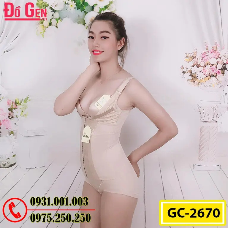 Đồ Gen Định Hình - Gen Nịt Bụng Liền Thân Cao Cấp (Cod: GC-2670)